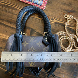 The Full Mini Falcon in Black Monogram