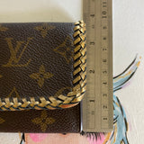 The Junco Wallet - Vintage Monogram in Gold