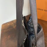 Gucci Guccissima Shoulder Bag in Brown