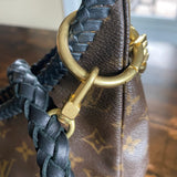 The Harrier Shoulder Bag in Black Monogram
