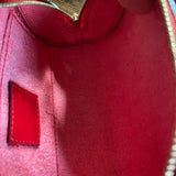 The Kinglet - Vintage Epi in Red Wristlet Bag