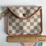 The Baby Falcon - Damier Azur Card Holder/Wristlet