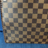 The Nuthatch - Vintage Damier Crossbody (Gold Hardware)