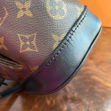 The Loon - Vintage Monogram Backpack in Black MM