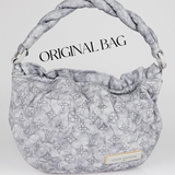 The Dove - Vintage Embroidered Monogram Lambskin Crossbody/Shoulder Bag