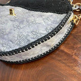 The Dove - Vintage Embroidered Monogram Lambskin Crossbody/Shoulder Bag
