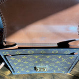 The Kingfisher - Vintage Monogram in Whiskey Crossbody