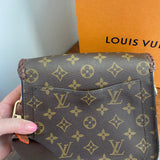 The Swift Crossbody - Vintage Monogram in Dark Brown