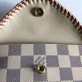The Baby Falcon - Damier Azur Card Holder/Wristlet