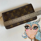 The Junco Zippy Wallet - Vintage Monogram
