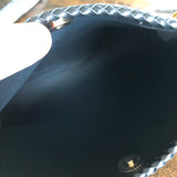 The Swan - Vintage Monogram in Black Crossbody