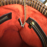 The Owl - Vintage Damier Ebene Bucket Bag