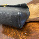 The Crane - Vintage Black Micro GG Shoulder/Crossbody Bag