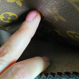 The Swift - Vintage Monogram Black Crossbody (2 straps!)