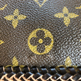 The Peacock - Vintage Monogram Hobo Tote