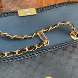 The Crane - Vintage Black Micro GG Shoulder/Crossbody Bag