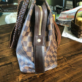 The Heron - Vintage Damier Ebene Shoulder Bag