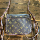 The Falcon - Damier/Monogram Mix Vintage Wristlet/Crossbody/Clutch
