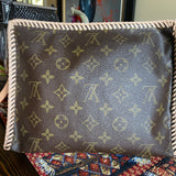 The Swan - Vintage Monogram in Vachetta Crossbody