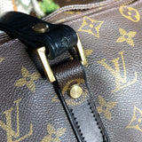 The Nightingale Tote - Vintage Monogram in Black