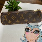 The Pencil / Makeup Pouch in Monogram