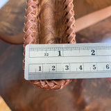 The Osprey - Vintage Monogram in Whiskey Crossbody Bag