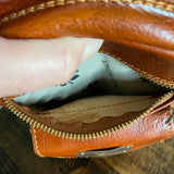 The Stork - Italian Leather Sling Bag with LV Monogram Embellishment