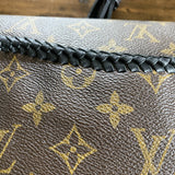 The Swift - Vintage Monogram Black Crossbody (2 straps!)