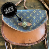 The Peacock Messenger - Vintage Monogram and Caramel Epi Combo