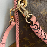 The Swan Crossbody - Vintage Monogram in Pale Pink