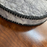 The Dove - Vintage Embroidered Monogram Lambskin Crossbody/Shoulder Bag