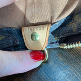 The Nightingale Tote - Vintage Monogram in Black