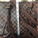 The Heron - Vintage Damier Ebene Shoulder Bag