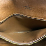 The Dove - Vintage Monogram in Black Crossbody