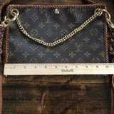 The Nuthatch - Vintage Monogram in Caramel Crossbody