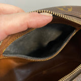 The Dove Crossbody - Vintage Monogram in Black