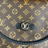 The Dove - Vintage Monogram in Black Crossbody
