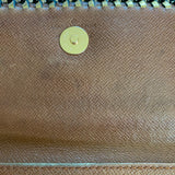 The Junco Wallet - Vintage Monogram in Gold