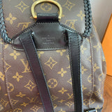 The Loon - Vintage Monogram Backpack in Black MM