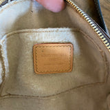 The Junco - Vintage Monogram in Black Crossbody Bag