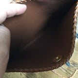 The Nuthatch - Vintage Monogram in Caramel Crossbody