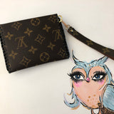 The Cardinal - Blingy Vintage Card Holder/Wallet/Keychain