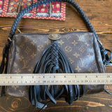 The Partridge - Vintage Monogram in Black Shoulder Bag