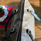 The Nightingale Tote - Vintage Monogram in Black