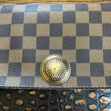 The Warbler Crossbody/Clutch in Damier Ebene