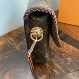 The Swift Crossbody - Vintage Monogram in Dark Brown