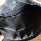 The Mockingbird - Black/White/Pink Hair on Hide Wristlet Bag
