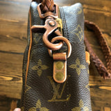 The Macaw - Monogram Crossbody Bag with Antique Copper