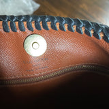 The Harrier Shoulder Bag in Black Monogram