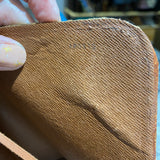 The Osprey - Vintage Monogram in Whiskey Crossbody Bag
